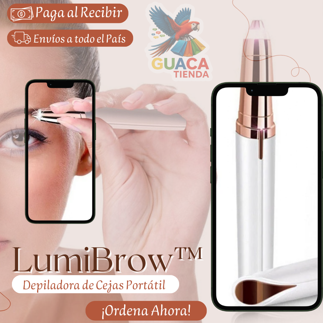 LumiBrow™ Depiladora de CEJAS PORTATIL